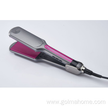 ceramic coating flat iron hair straightener brush